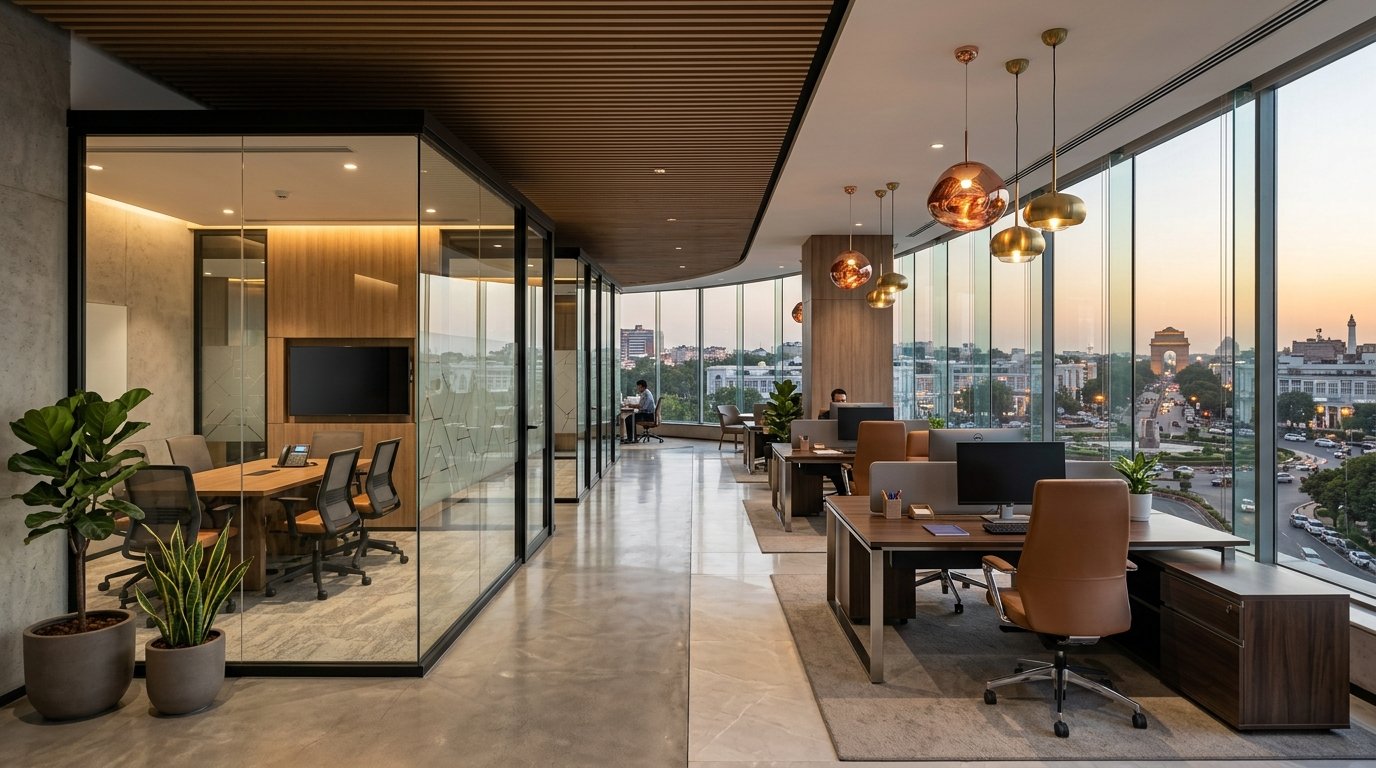 Furnished Grade-A Office Space for Rent in Connaught Place Outer Circle